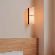 Cylinder Fabric Plug-in Wall Lamp