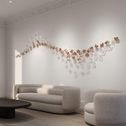 Tidal Art Glass Chandelier