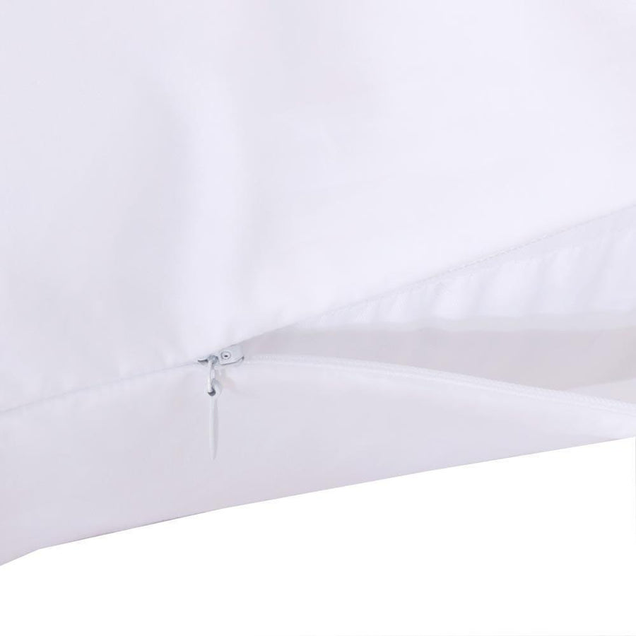 Premium Down Proof Pillow Protector 100% Cotton 400 Thread Count (Pair)