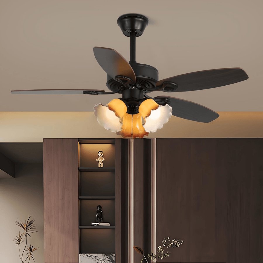 Calantha Bloom Ceiling Fan Light
