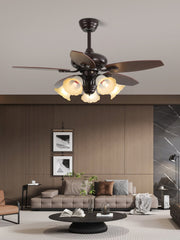 Roselore Bloom Ceiling Fan Light
