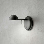 Disc Base Dome Wall Sconce