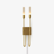 Double Arrow Plug-in Wall Sconce