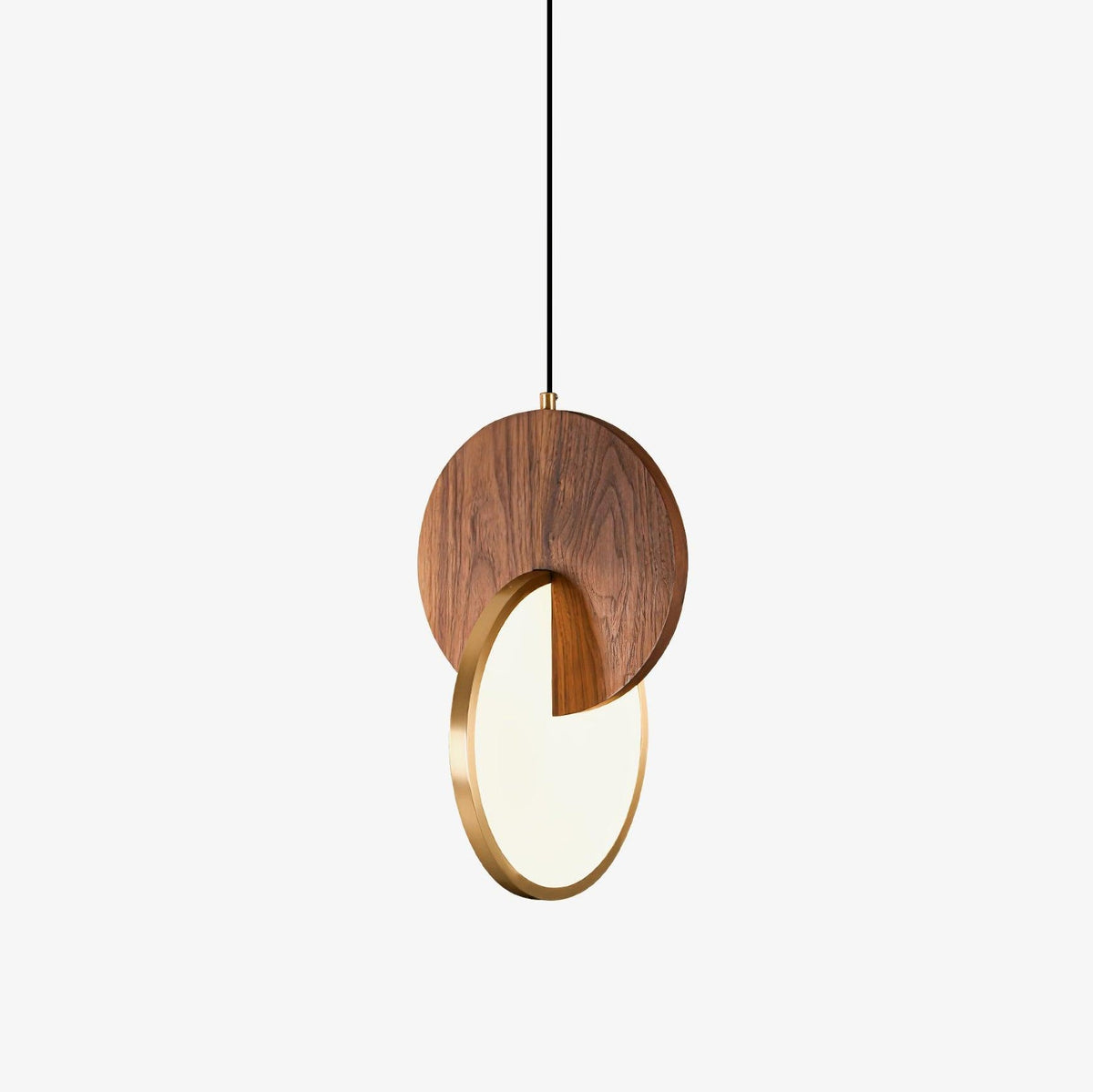Double Disk Pendant Lamp