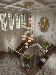 Duo Alabaster Pendant Lamp
