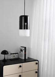 Duotone Capsule Alabaster Pendant Lamp