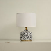 Ebony Vine Ceramic Table Lamp