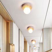 Elira Travertine Ceiling Light
