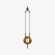 Ellipse Ring Marble Wall Light