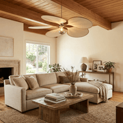 Elowen Fabric Petal Pendant Light