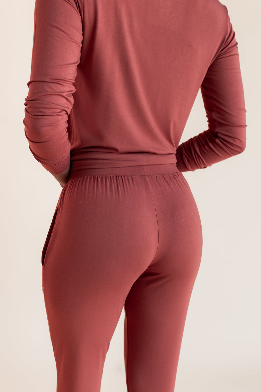 Women's Jogger Pajama Set in Ember