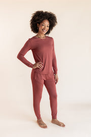 Women's Jogger Pajama Set in Ember