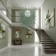 Emerald Rainfall Crystal Customize Chandelier