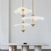 Envolee Double Biscuit Pendant Light