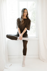 Bamboo Flex Women’s Leggings in Espresso