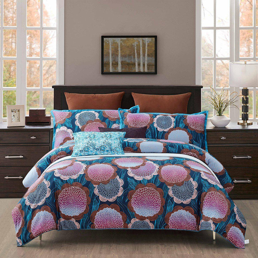 Fantasy 7 Piece Cotton Duvet Cover Set