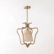 Filigree Alabaster Lantern Pendant Lamp