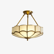 Flower Shape Glass Ceiling Light