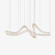 Gabriel Waveform LED Chandelier