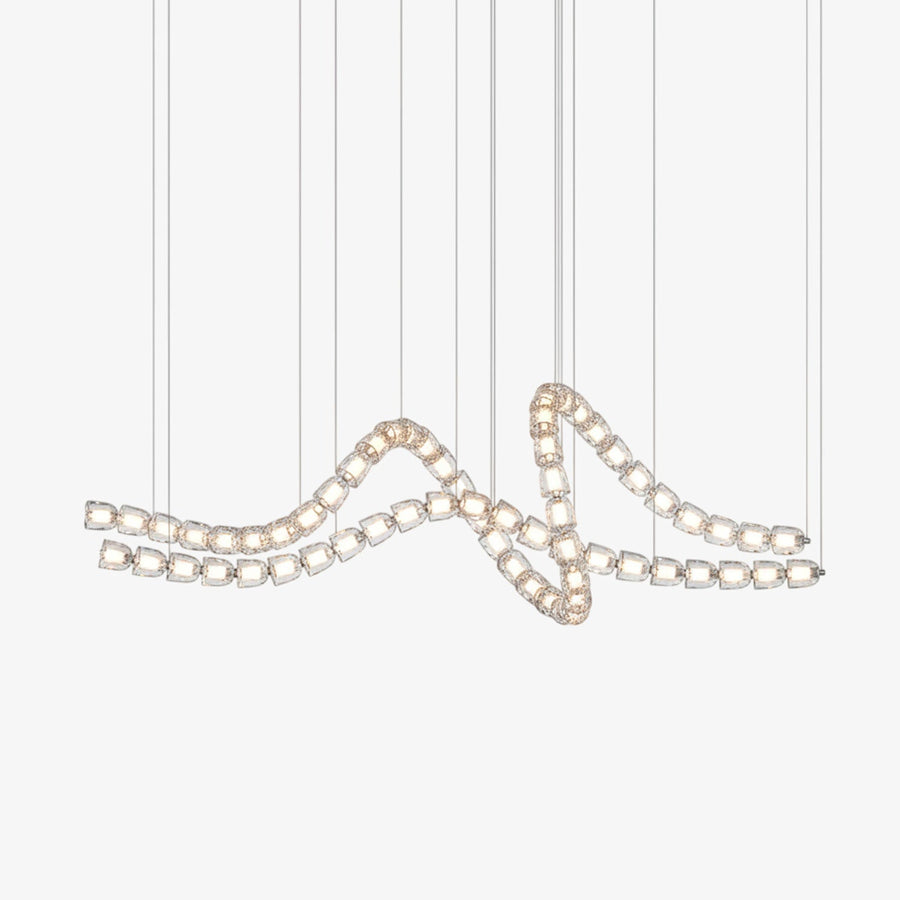 Gabriel Waveform LED Chandelier