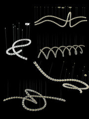 The Gabriel Twist LED Chandelier | Custom Size & Made-to-Order Lighting for Luxury Homes & Commercial Spaces