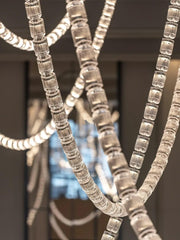 The Gabriel Knot LED Chandelier | Custom Size & Made-to-Order Lighting for Luxury Homes & Commercial Spaces