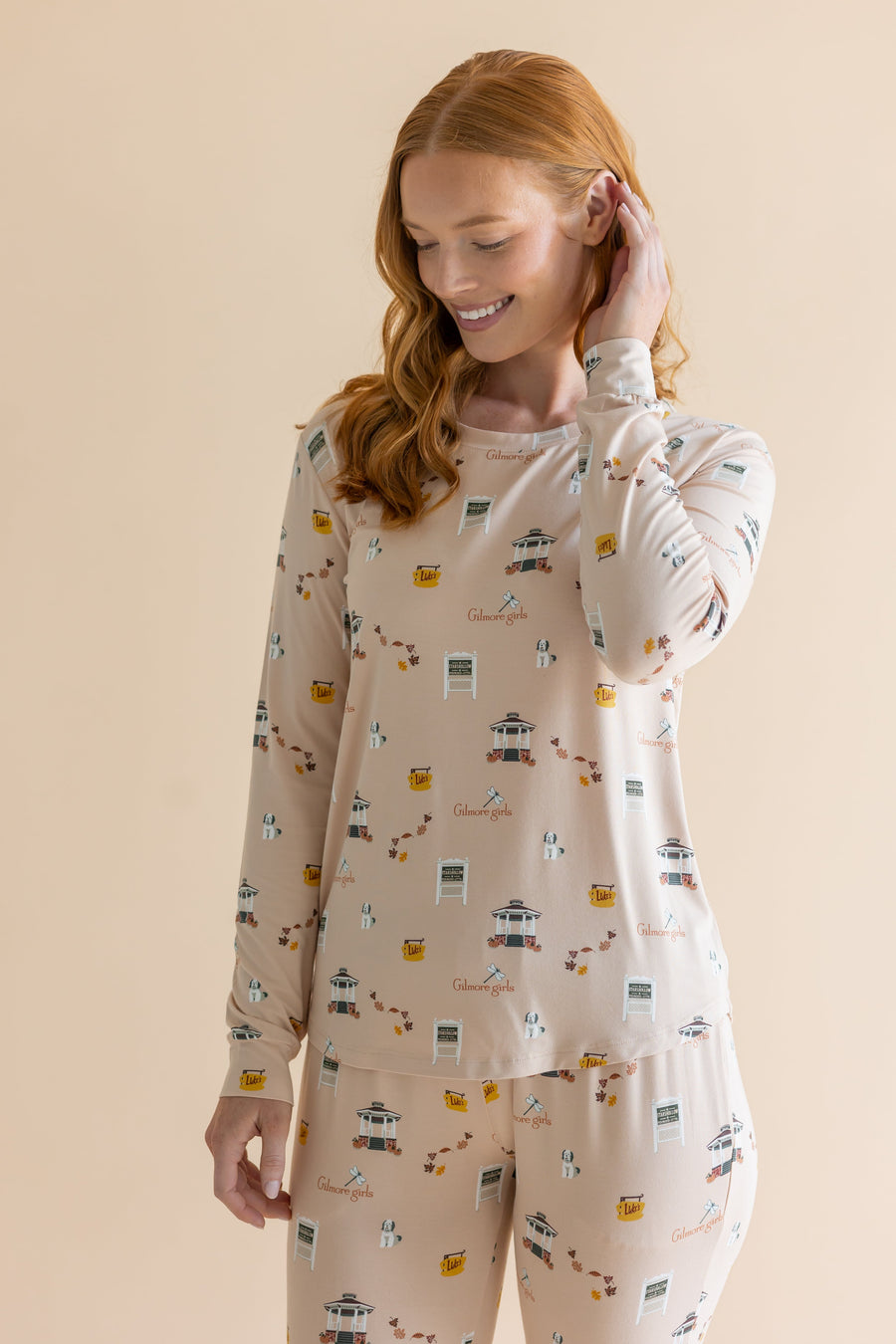 Women's Jogger Pajama Set in Gilmore Girls