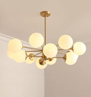 Marlowe Opal Globe Chandelier