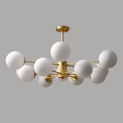 Marlowe Opal Globe Chandelier