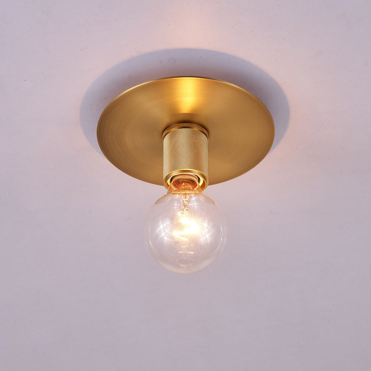 Gleam Brass Ceiling Light