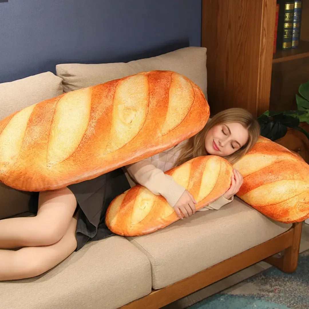 Sleepwyn Soft French Bread Plush Pillow