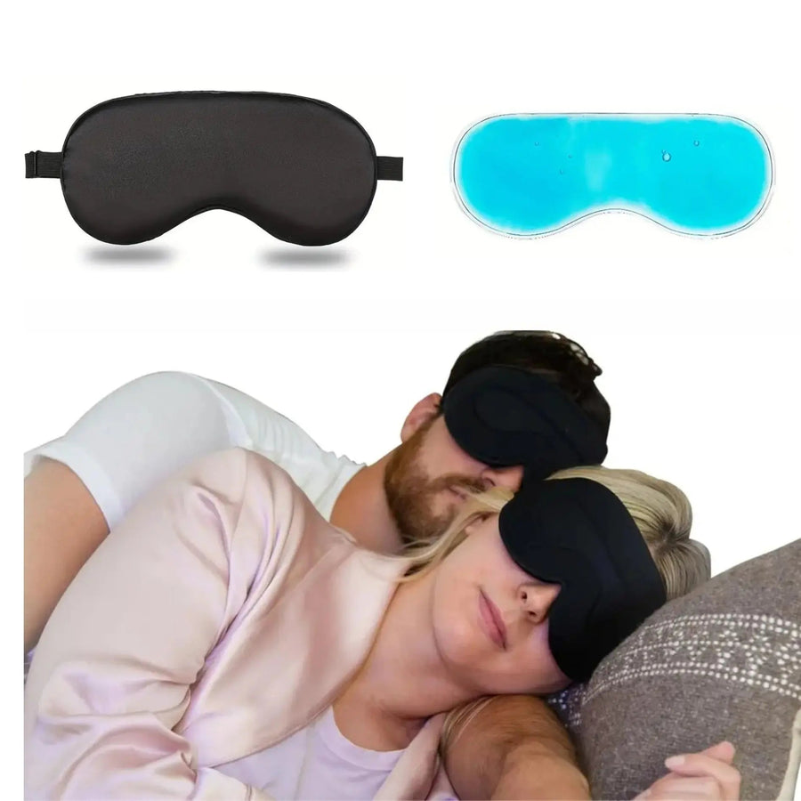Sleepwyn Cooling Gel Sleep Mask with 3D Contoured Eye Design