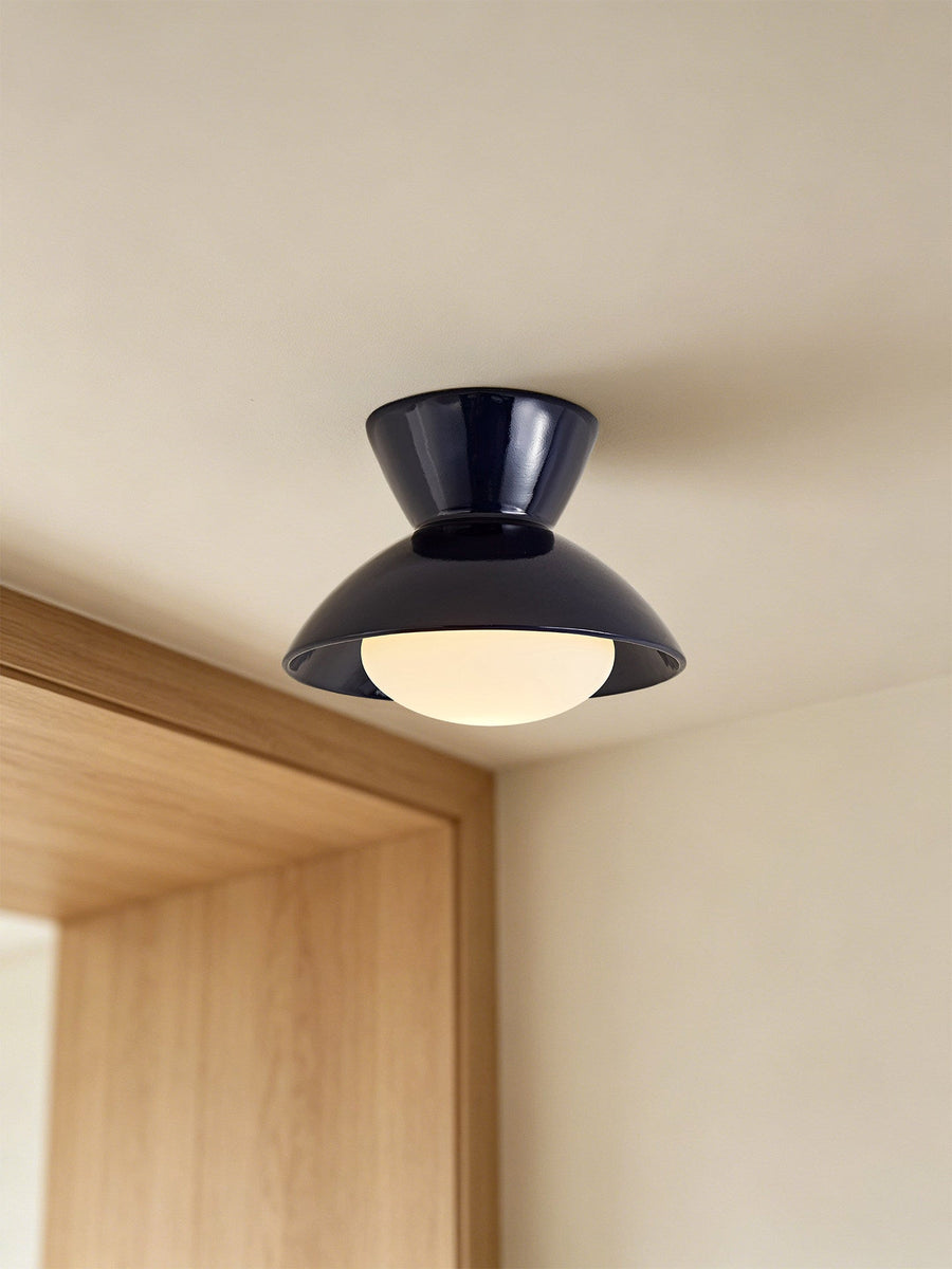 Gourd Resin Flush Mount Light