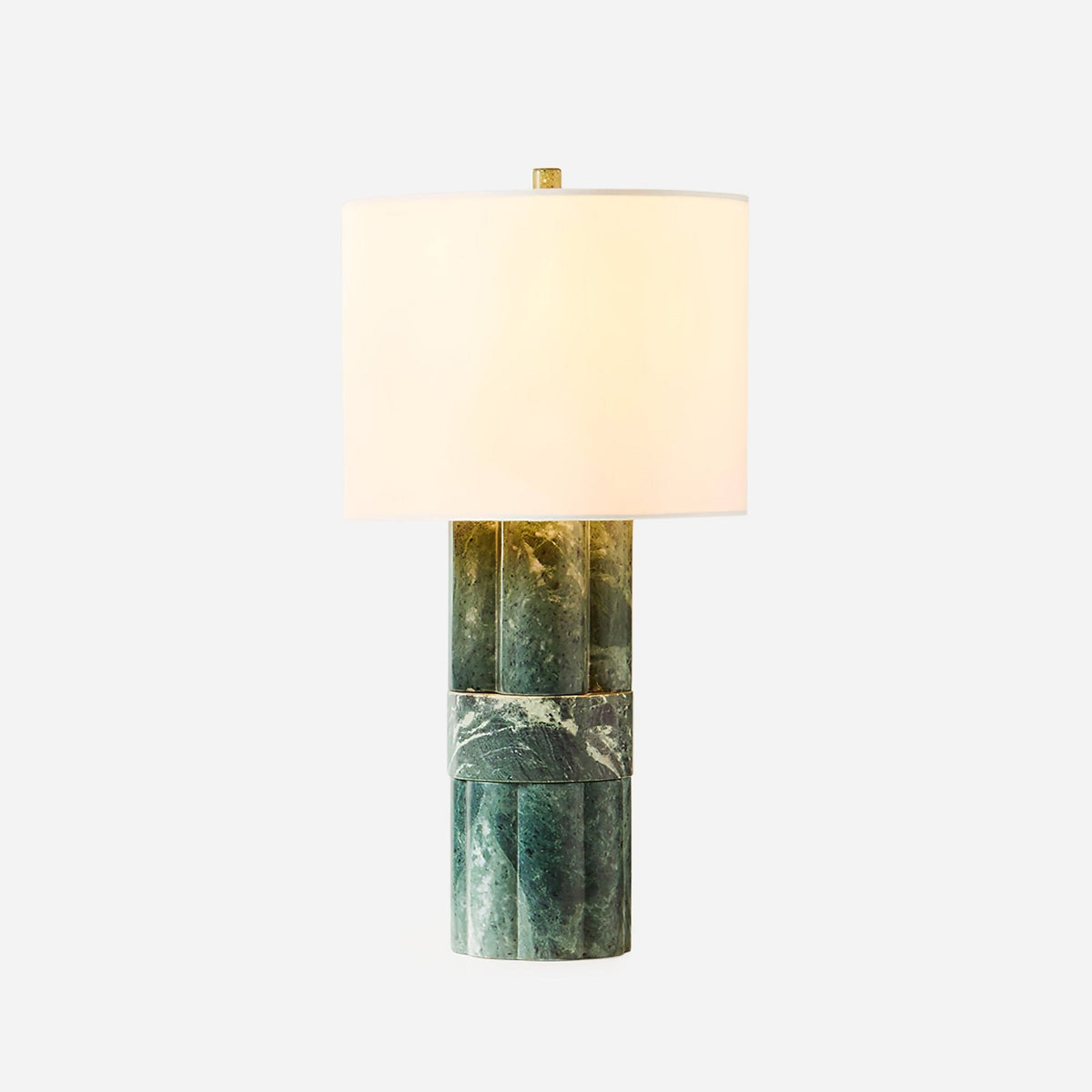 Green Marble Table Lamp