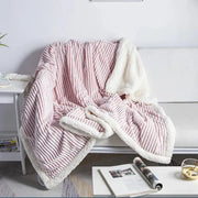 Sleepwyn Ribbed Flannel Blanket