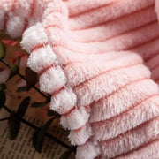 Sleepwyn Ribbed Flannel Blanket