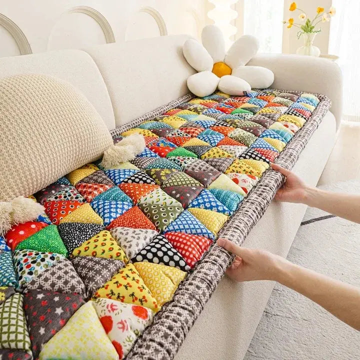 Sleepwyn European Floral Sofa Protector