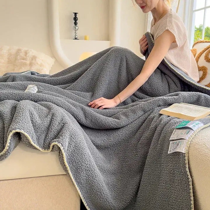 Sleepwyn Double-Thick Soft Lamb Plush Blanket