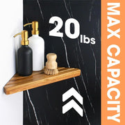 Sleepwyn Acacia Corner Shelf