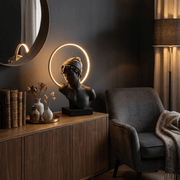Halo Muse Sculptural Table Lamp