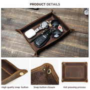 Sleepwyn Leather Catchall Tray