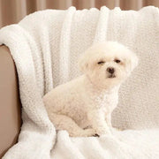 Sleepwyn Reversible Knit Throw Blanket Super Soft Plush