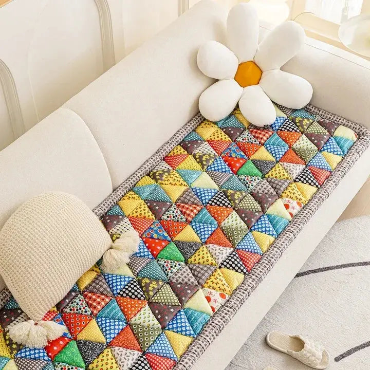 Sleepwyn European Floral Sofa Protector