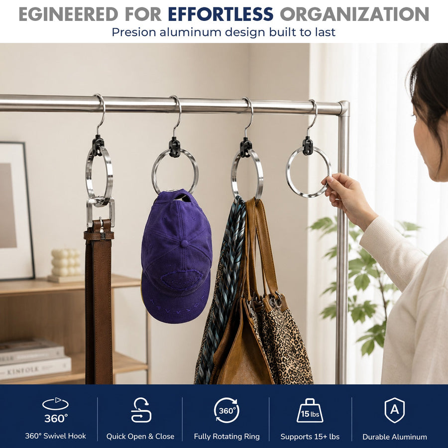 Sleepwyn Circular Closet Organizer Hanger