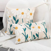 Spring Joy Embroidered Cushion Covers