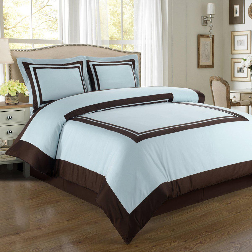 Duvet Cover Set - Hotel Patchwork