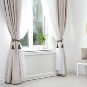 Sleepwyn Wooden Curtain Tiebacks (2Pcs)