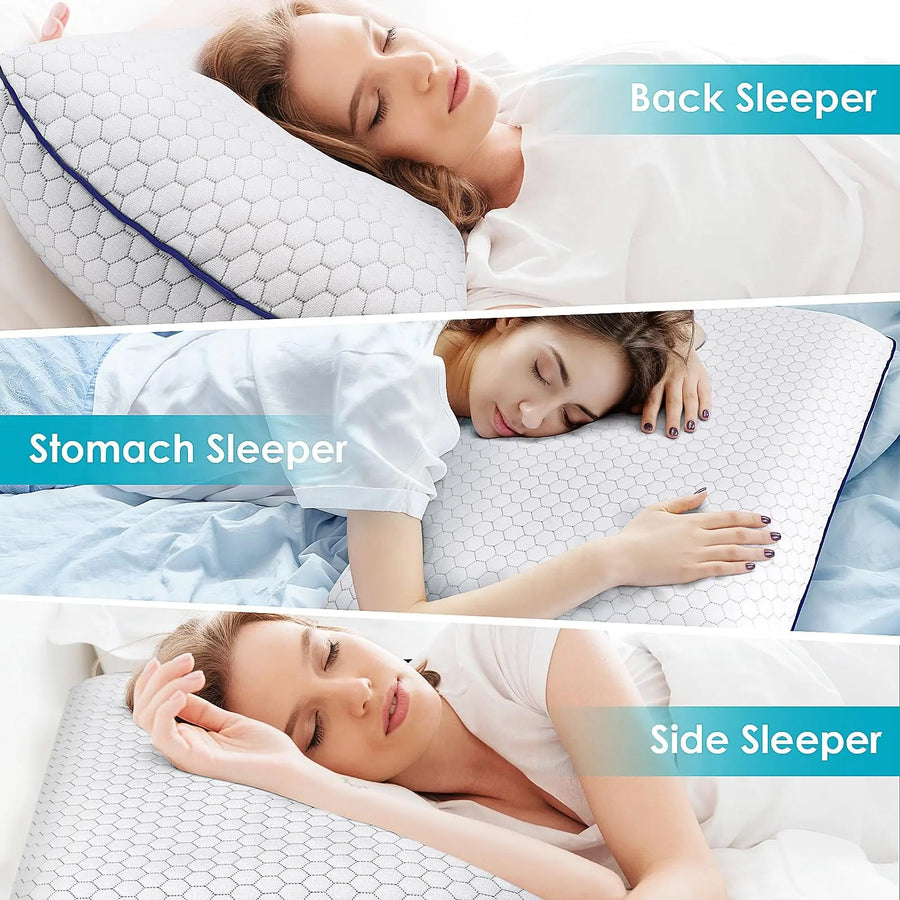 Sleepwyn Ultra Thin Memory Foam Pillow
