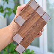 Sleepwyn Solid Wood Door Stopper with Non Slip Base