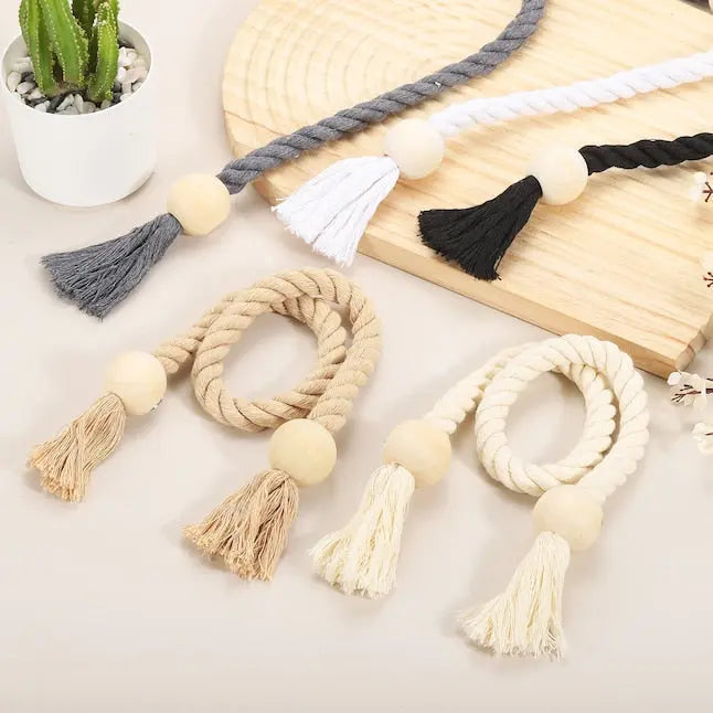 Sleepwyn Wooden Curtain Tiebacks (2Pcs)